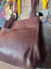 Old Coach Tote Bag 4157 Soho Dark Brown #QY25S3