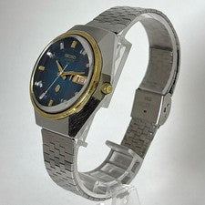 1973 Seiko 38 Quartz, Navy Blue Cut Glass #QY2D9S