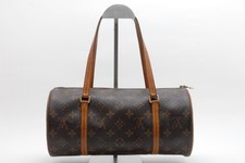 LOUIS VUITTON Monogram Papillon Handbag Brown #QY5TU1