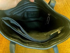 Pre-Owned ​​COACH 6201 Old Coach Tote Bag, Black #QY85DE