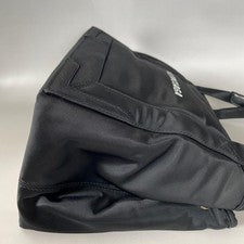 Balenciaga Black Nylon Navy Cabas S Handbag #QY4XPN