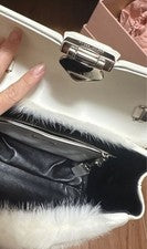 Super Hard to Find MIU MIU Aoyama store renewal commemorative limited bag mink fur