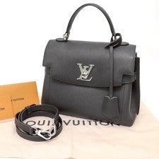 LOUIS VUITTON Lockme Ever BB M53937 Bag Black IC #QY7Q8W