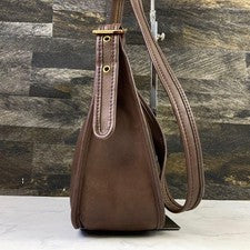 Classic Old Coach Shoulder Bag, Leather, Brown, 9950 #QYC0KH