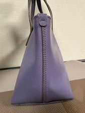 FERRAGAMO bag, double Gancini design, purple. #QYL8LY