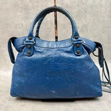 BALENCIAGA The Town 2way Bag Navy Blue #QYFPAQ