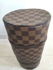 LOUIS VUITTON Damier Papillon 30 Handbag Brown #QYK676