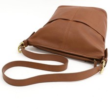 COACH Old Coach Brown Leather Shoulder Bag 4141 #QY7Q3B