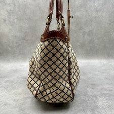 GUCCI Sukey Diamante Handbag Tote Bag Brown #QY0PC5