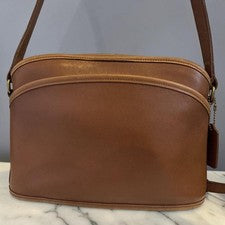 Classic OLD COACH 9976 Brown Leather #QY5SK8