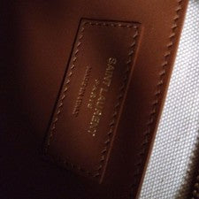 SAINT LAURENT Baby Downtown Handbag, Brown Leather #QYL15V