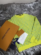 Louis Vuitton Monogram Rainbow Playground Sweatshirt XL Virgin Abloh Pre-Owned