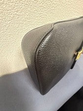 DELVAUX Black Leather Classic Handbag Women #QY7J6T