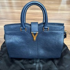 Yves Saint Laurent Cabas Chic Y-Line Handbag Tote Bag #QY30WL
