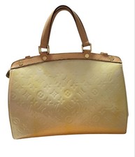 LOUIS VUITTON Vernis GM Beige Monogram Canvas Women #QYAB7N