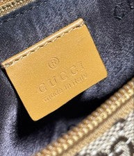 GUCCI GG pattern handbag, beige Canvas Women #QYCWG5
