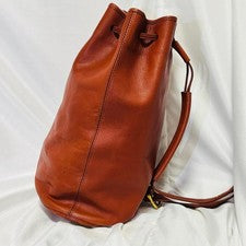 Old Coach drawstring bag, designed by Shuhei Nishiguchi, leather shoulde #QYIVC5