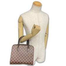 Louis Vuitton N51155 Triana Damier Ebene Handbag MBZ843 #QY99JB
