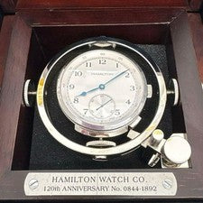 HAMILTON Khaki Navy Pioneer H787190 120th Anniversary #PG8THA