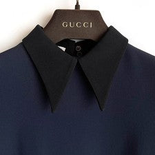 MIUMIU *Sleeveless dress navy black