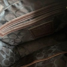 Oldcoach Soho Hobo Leather Bag Brown #Qy13A5