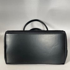 Balenciaga Black Nylon Navy Cabas S Handbag #QY4XPN
