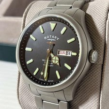 Rotary Heritage World 300pcs Limited Hand-Winding Men Watch #QY2DXK