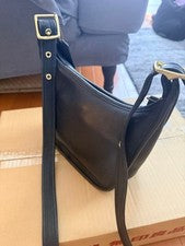COACH 9950 Old Coach Shoulder Bag, Black #QY7AMC
