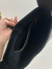 YVES SAINT LAURENT Black Leather Handbag #QY43M9