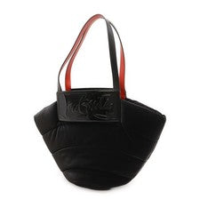 Christian Louboutin Rubishore Tote Bag Shoulder Bag Velvet Enamel Leathe #QYF05A