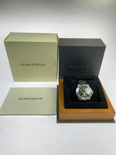 Men's and Women's Baume Mercier Capeland Date Winding Watch 65353 Stainl #QYF89K
