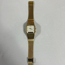 CASIO Gold Mesh Analog Watch Replaced #QY384N