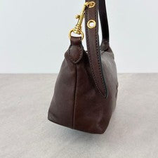 miu miu Spirit Nappa Leather Pouch Briarwood