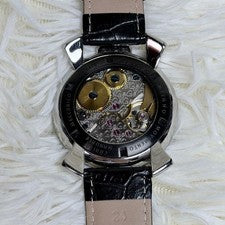 Model GaGa MILANO Watch, Hand-wound, Carbon Fiber, Black #QY1QKH