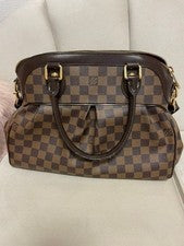 LOUIS VUITTON Monogram Brown Handbag Hard to Find Discontinued Pre-Owned Once #QY0A78