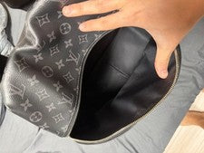 LOUIS VUITTON Discovery Backpack M30230 Monogram Black #QYET46