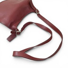 Old Coach Shoulder Bag, Flap, Red Leather #QYGQJC