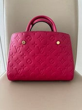 Louis Vuitton Pink Handbag Montaigne BB #QY6WGH