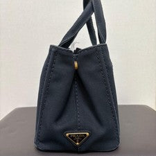 PRADA CANAPA handbag, black #QYBLJZ