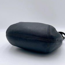 Old Coach Shoulder Bag, Glovetanned Leather, Black h228 #QY5SSN
