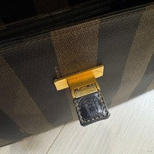 FENDI Pecan Pattern Kelly Line Handbag #QYETRG