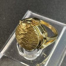Bucherer Ring Watch, Hand-Wound Gold Finger Watch, Classic, 2512Ss1 #QYAPWR
