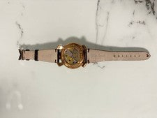 Colorful dial skeleton back watch #PG6G8E