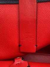 Christian Louboutin CABATA S Studded Tote Bag Leather BLK 1255045 B078 #QYDXJT