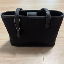 COACH handbag, black #QY2KMH