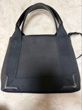 BALENCIAGA Navy Cabas XS Black #QYJRBA