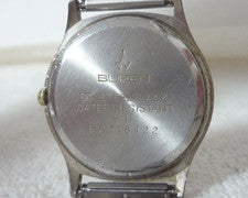 BUREN Two-tone Quartz Watch SH BU218422 Classic Men's #PFJAKR