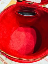 LOUIS VUITTON Epi Cannes Handbag Red #QYIGEQ
