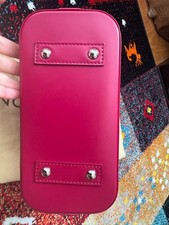 LOUIS VUITTON Alma BB Epi Leather Fuchsia 2way Handbag #QYCH5T