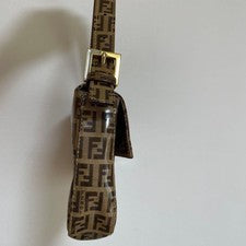 Fendi Mamma Bucket Zucchino Enamel Leather One-Shoulder Bag #QYGJ6B